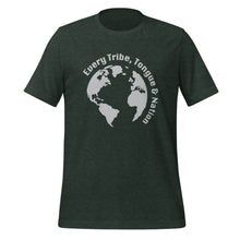 Load image into Gallery viewer, Every Tribe Tongue Nation Globe T-Shirt